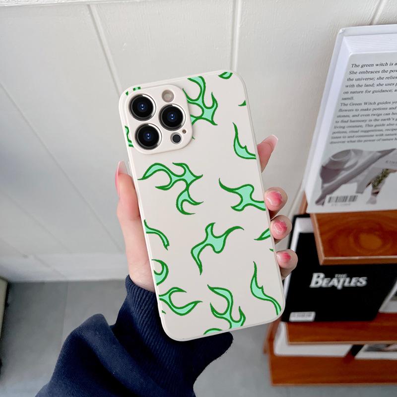 Модный оригинальный квадратный чехол из жидкого силикона для iPhone 14 11 12 13 Pro Max Mini X XS XR 7 8 Plus SE2 DIY мягкий чехол