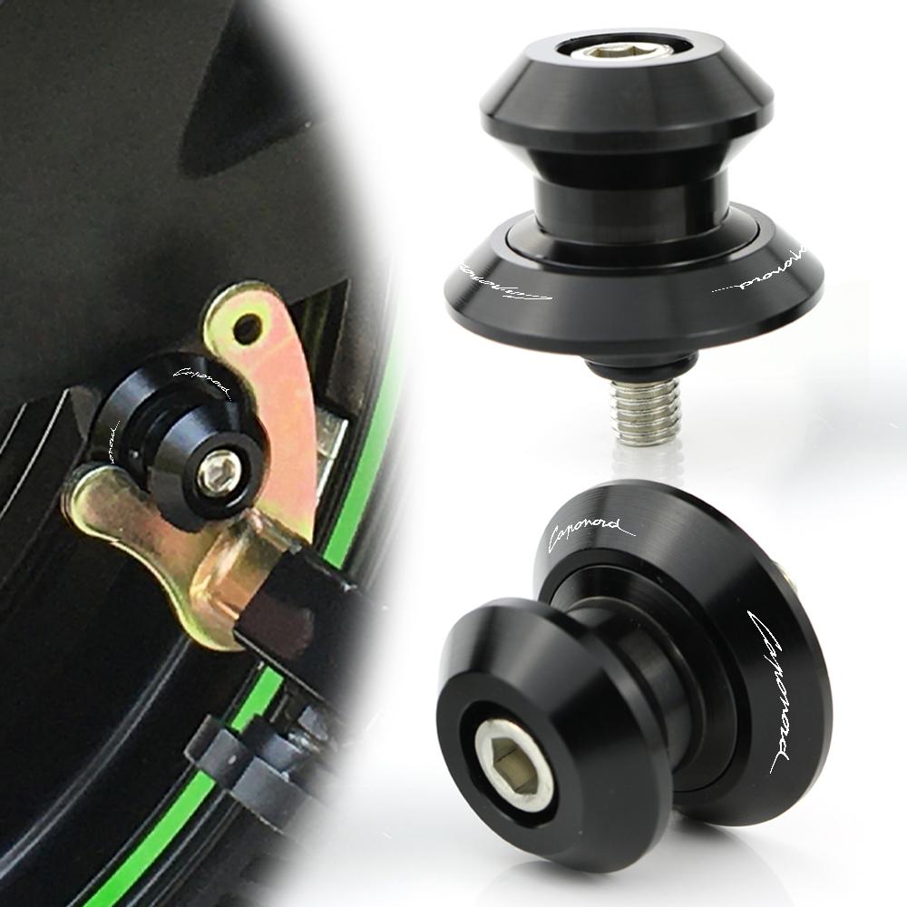 Swing Arm Sliders Spools Stand Bobbin CNC For Aprilia RS V MILLE All years RS RS4 Caponord 1200 Shiver 750 900