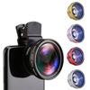 2 IN 1 0.45x 49uv Accessories Mobile Phone Lens Lens Clip Super Wide-Angle + Macro HD Lens 37mm