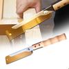 Двусторонняя пила в японском стиле с нескользящей деревянной ручкой, ручной инструмент для точной резки по дереву