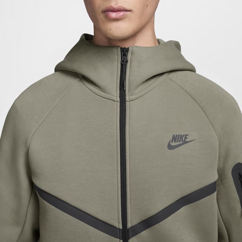 Nike Мужская толстовка с капюшоном на молнии Sportswear Tech Fleece Windrunner HV0950-320
