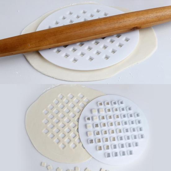 Полезный нескользящий 3-х видовой инструмент для высечки, резак для верхней части пирога в клетку для пекарни