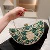 Искрящаяся вечерняя клатч-сумка со стразами для женщин, свадебный банкет, ужин, ручная сумка