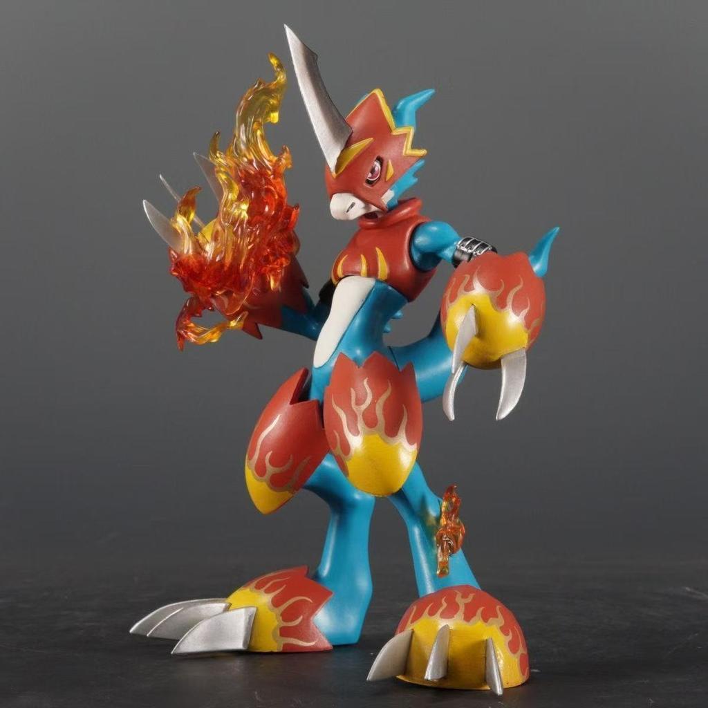 18cm Anime Digimon Adventure Figure Fladramon Action Figure Pvc Statue Collection Model Toys Gifts