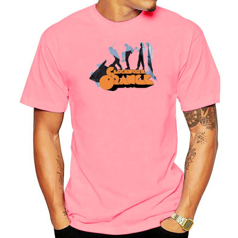 ФУТБОЛКА Заводной оранжевый Ultra ViolenceМужские и женские футболки цвета:  (ЛениваяМорковь) Стэнли Кубрик фильм классический фильм ужасов футболки унисекс