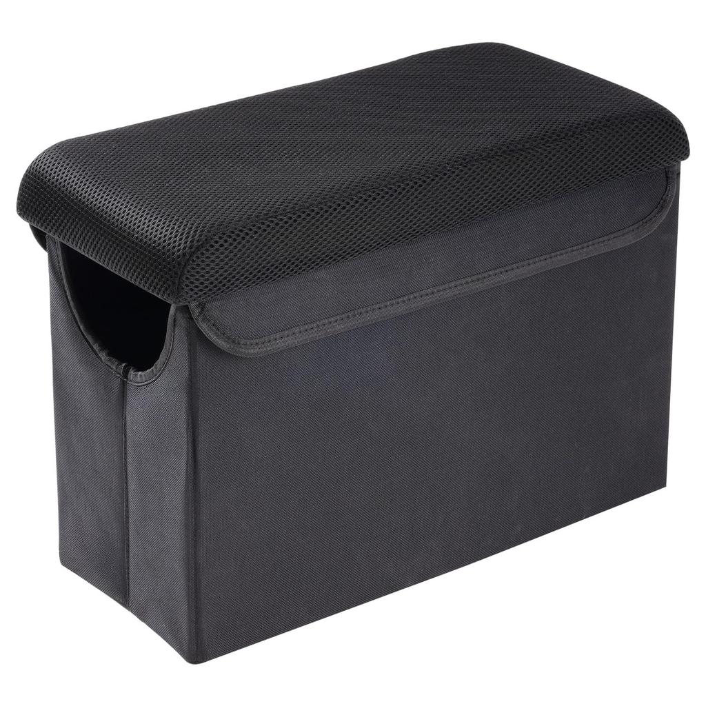 SEIWA Car Trash Car Relaxing Storage Dust with Tipping Load Capacity 10kg Can, Storage, Footrest, Ottoman, Multifunctional, Storage, Box, IMP358, Lid,