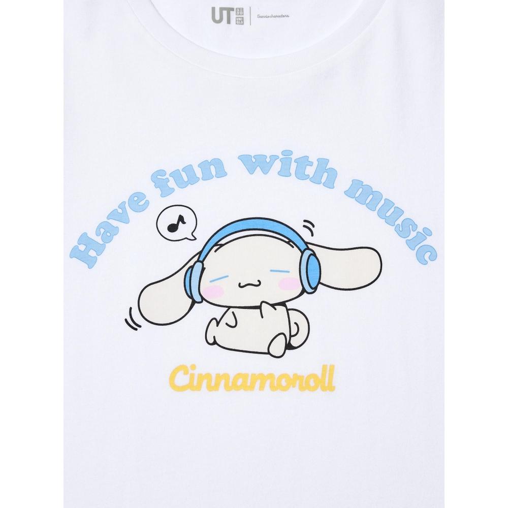 Uniqlo Девочки Персонажи Sanrio Укороченные футболки