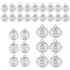 30 Pieces Unique Jewelry Pendant Hollow Ball Spring Pendant Jewelry Charm DIY Necklace Pendants for DIY Necklace Jewelry