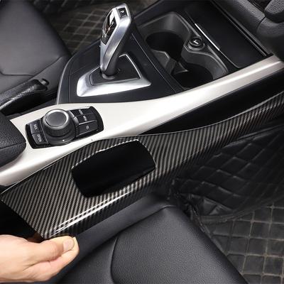 Для BMW 1 серии F20 F21 116I 118I 12-18 2 серии F22 F23 ABS Углеродное волокно Панель мультимедиа Декоративные наклейки Автомобильные аксессуары