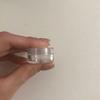 Портативная баночка для крема Прозрачная банка Жестянка Дорожный инструмент Пустая бутылочка Для нейл-арта