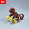 Нетоксичные Moc Кирпичи Животное Король Обезьян Легенда Путешествие на Запад Фигурка Действия Образовательные Строительные Блоки Игрушки Подарки для Детей