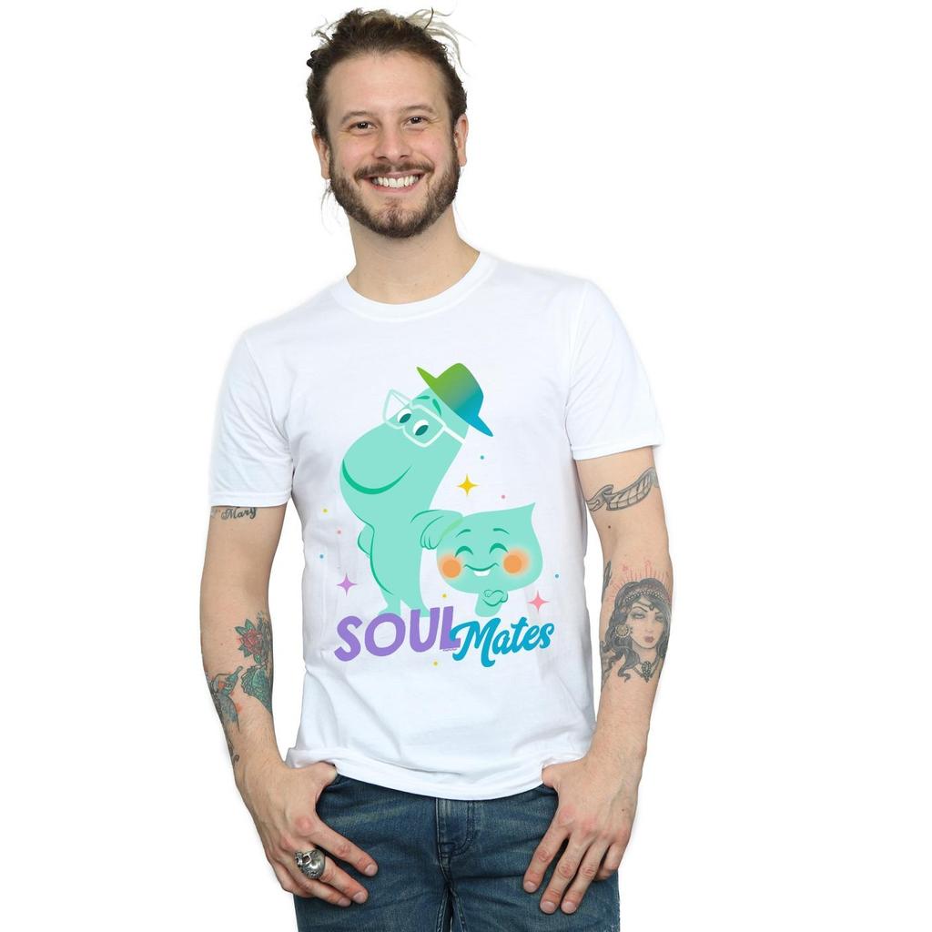 Disney Mens Soul Joe And 22 Soulmates T-Shirt