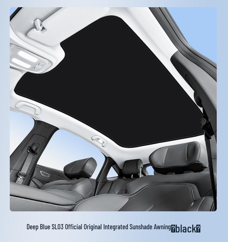Changan Qiyuan A07/Deepal SL03/L06/L07 Панорамная крыша Солнцезащитная шторка и Теплоизоляция
