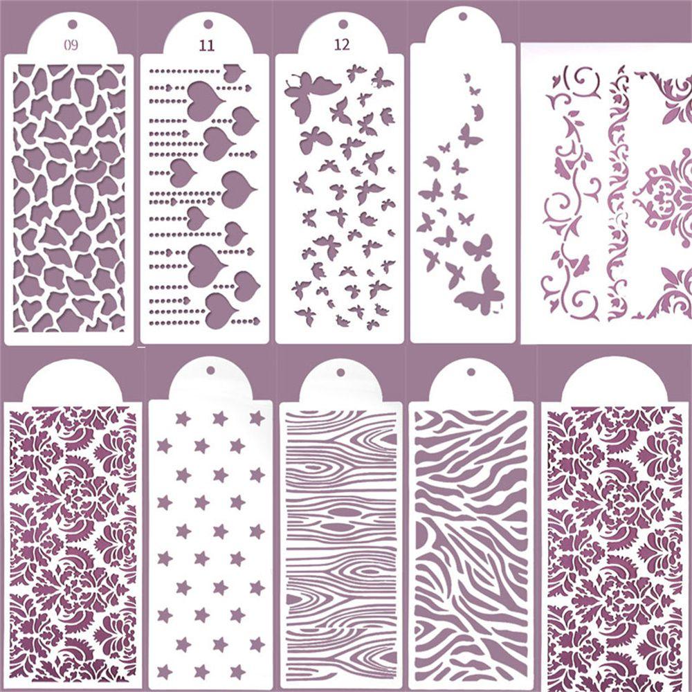 Трафареты, инструменты для выпечки помадки, сетка для торта, трафарет для тиснения, украшения торта, трафареты, распылительная форма