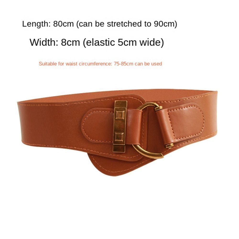 Alloy Buckle Waist Belt Waist Belts For Wome Fashion Wide Belts Dress