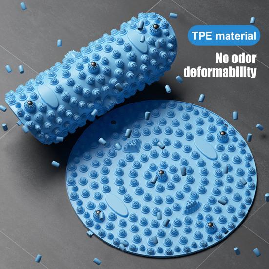 Yousheng Foot Massage Mat Foldable Design Portable Reflexology Pad for Relaxation Ergonomic Acupressure Mat Massage Tool for Walking