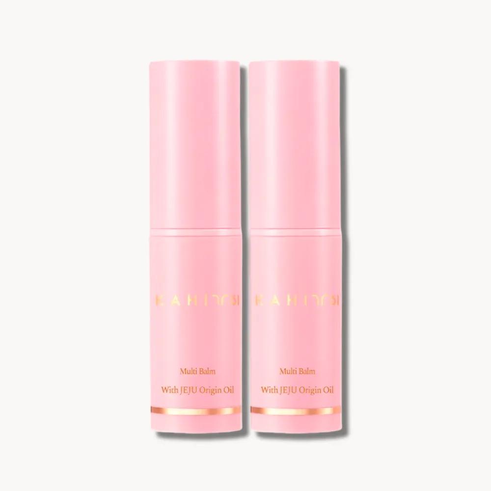 KAHI Original Wrinkle Bounce Multi Balm 9g (2 Pieces) Moisturizing, Nasolabial Folds, Neck Wrinkles, Lip Balm, Hair Ampoule