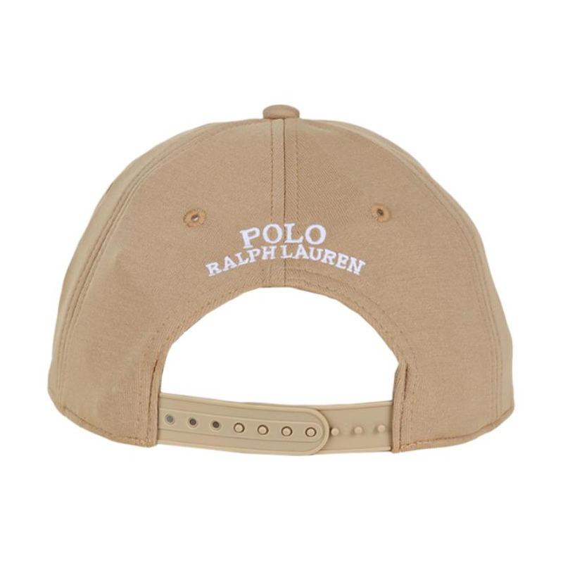 Polo Ralph Lauren Дизайн с логотипом пони Полиэстер Бейсболка Унисекс Пара Бежевый 710833790 020