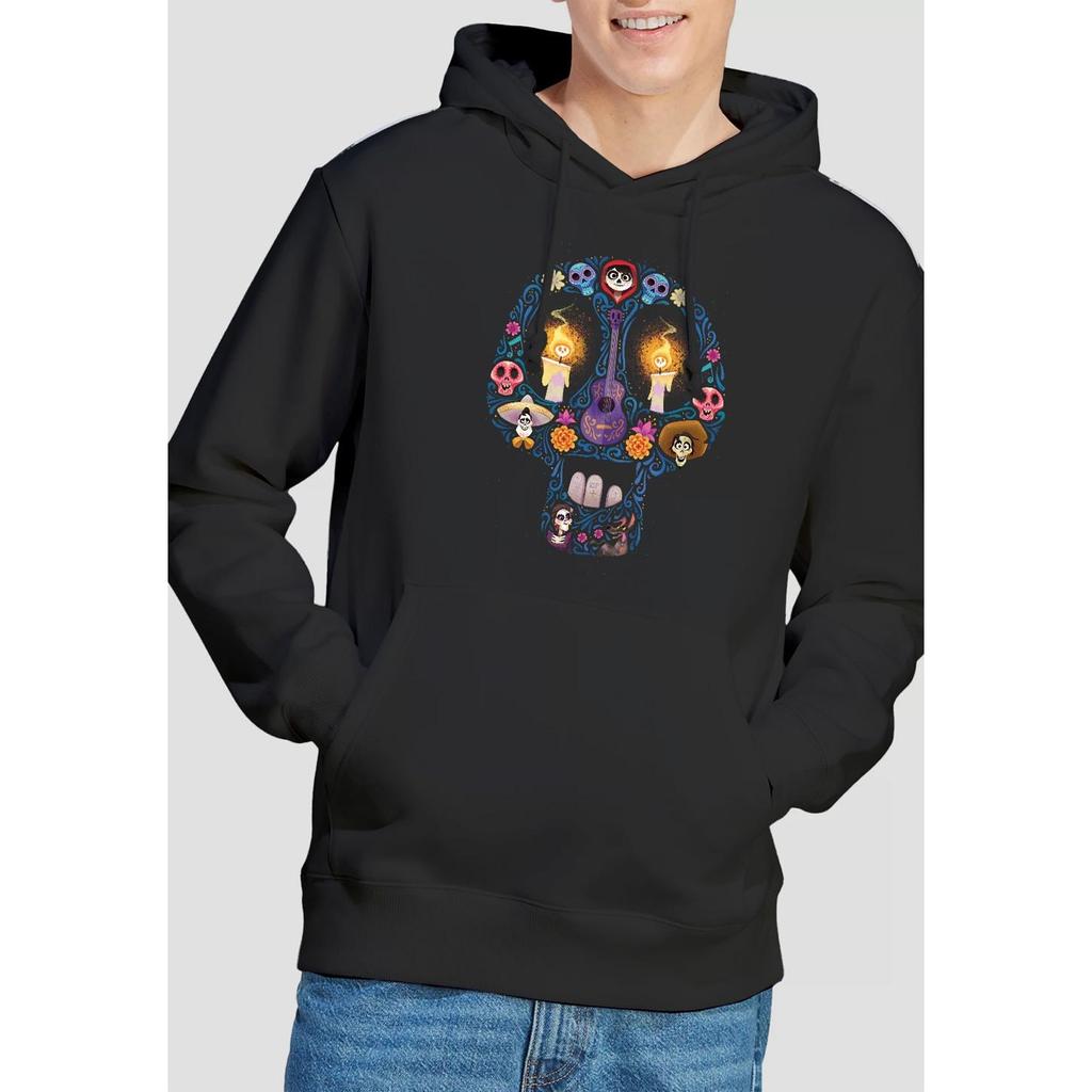 Coco Mens Day Of The Dead Ernesto Miguel Hector Skull Hoodie