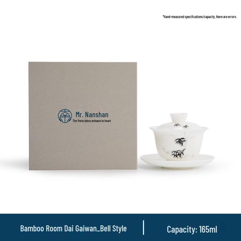 Nanshan Mister Ceramic Sancai Gaiwan Teacup