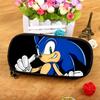 Sonic The Hedgehog Ink Pen Storage Bag With Spacious Design For Stationery And Makeup