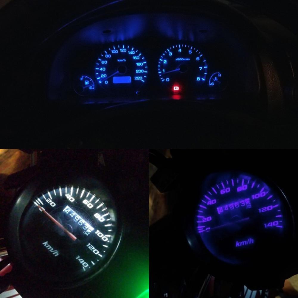 10X T10 1206 8Led Автомобильный светодиодный внутренний свет 194 168 192 W5W 3020 Автоматическое клиновое освещение DC 12 В Лампа номерного знака ParkingTail Light