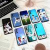 Аниме Крутой C-Капитан Т-Цубаса Чехол для телефона для Samsung S25,24,23,22,30,21,10,9,Ultra,Plus,Lite,FE,4,5 G Мягкий черный чехол
