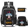 3Pcs/set Anime Dragon Ball Backpack Children Teenager Cartoon Bagpack School Bag Waterproof Student Boy Girl Schoolbag Backpack