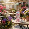 Portable Insulated Water Bottle 1L Floral Thermal Cup Reusable Thermal Water Bottle  Office