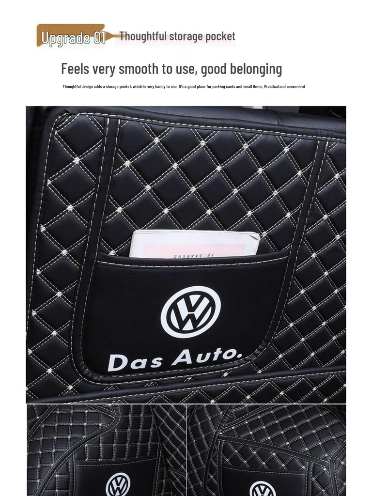 Коврик в багажник Volkswagen Golf: Полное покрытие для моделей Gen 6, 7, 7.5 и 8 R-Line/Pro, а также Golf Variant.