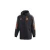 Ювентус Дорожная куртка с капюшоном Мужская верхняя одежда черная FR4202