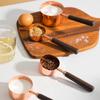 Stainless Steel Kitchen Rose Gold Measuring Spoons Set Measuring Cups Baking Tool Sugar Scoop
