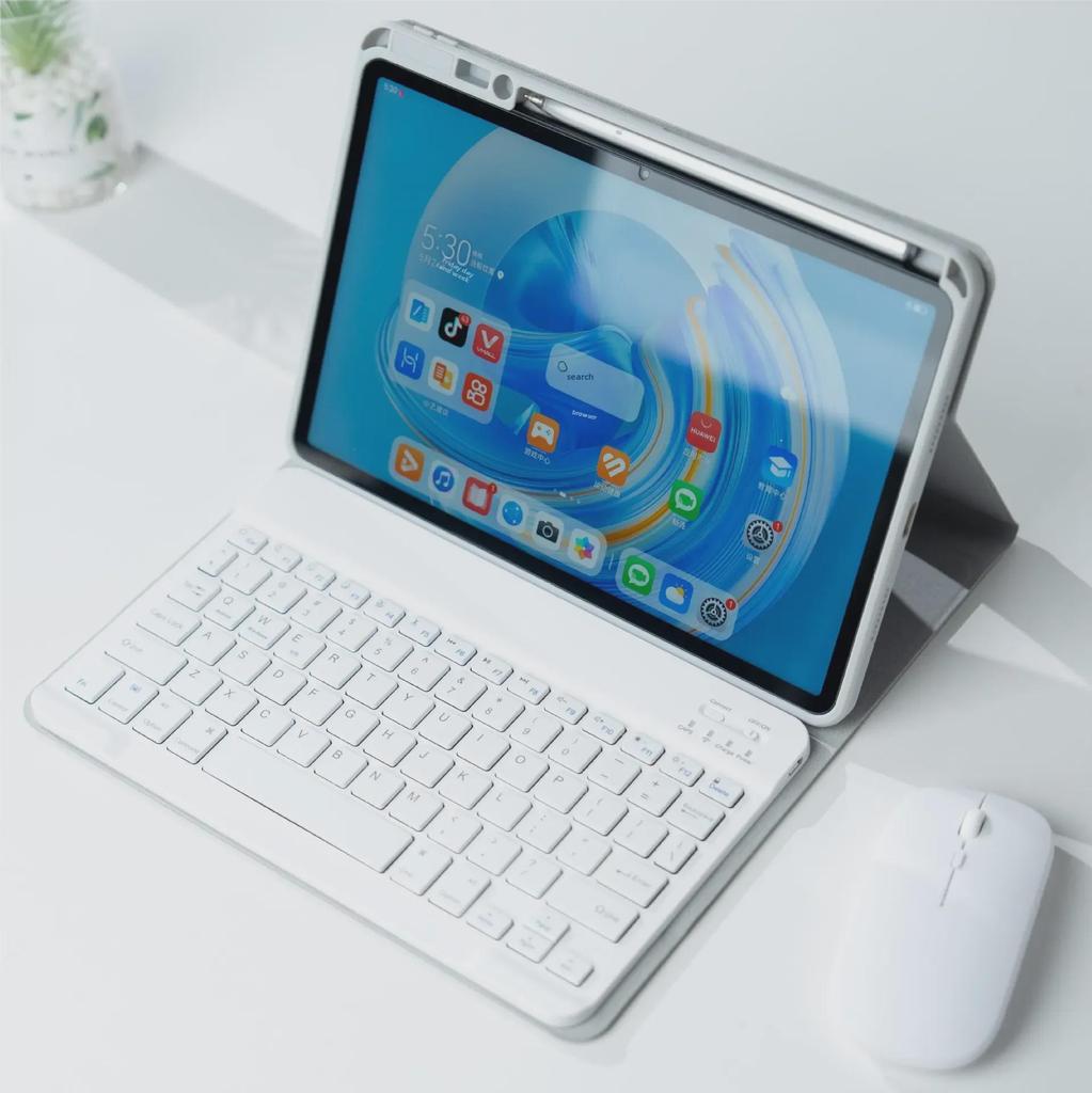 Магнитная клавиатура и вращающийся защитный чехол для планшетов Huawei MatePad 11, Pro 10.8 и 10.4 2024 года