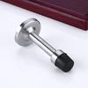 75-150mm Door Stopper Wall-mounted Anti-collision Rubber Two Installation Methods Punch-free Door Stopping Holder