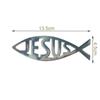 Popular Decoration Funny Jesus Fish Symbol Logo Vinyl Car Sticker Window Decal