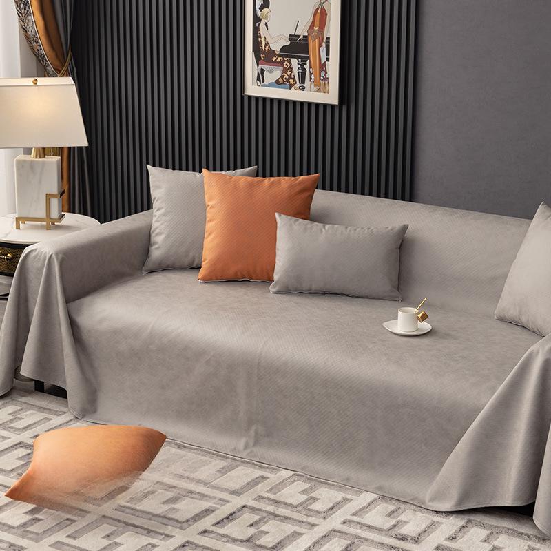 Чехол на диван, полотенце, полное покрытие, универсальная водонепроницаемая ткань на четыре сезона, устойчивая к моче, антипригарная ткань, шерстяная ткань, подушка для дивана