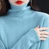 Женский кашемировый свитер Qinghe cashmere 30% кашемир 70% шерсть Женский осенне-зимний кашемировый свитер мягкий и теплый