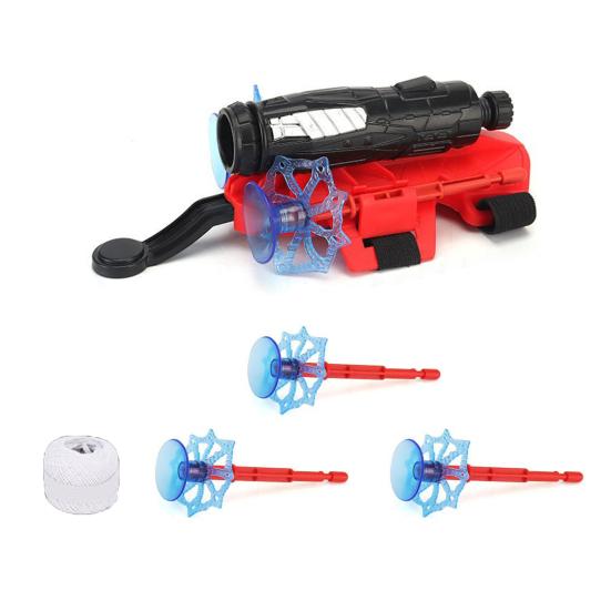 Spiderman Wrist Launcher Strong Suction Cup Catapult Toy Action Figure Spiderman Cosplay Toys Children Launcher Toy Boys Girls Gift