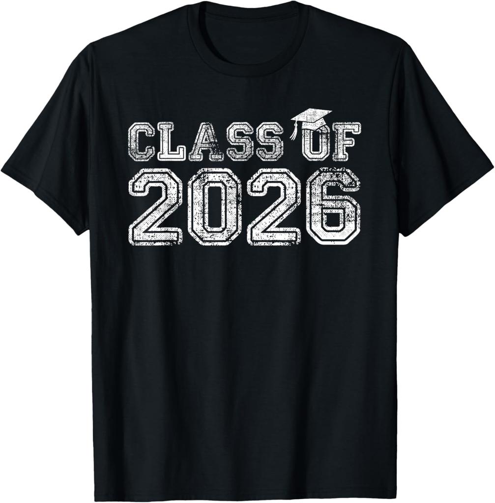 Senior 2026 Graduate Class of 2026 Graduation Men Women TShirt Graphic T Shirts Harajuku Shirts Funny Regular Short Sleeve