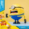 Minions Despicable Me 4 Inch Mega Jerry Action Figure with Rotating Body and 3 Interchangeable Expressions Minion Model Gift for Kids Ages 8 and Up