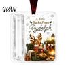 Holiday Money Holder for Kids Christmas Cash Ornament, Acrylic Holder, Box Hanging Decoration Xmas Tree, Stocking Stuffer, Creative Gift Ideas