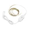 USB LED Strip Light PIR Motion Sensor Tape Waterproof Under Cabinet Night Lamp For Kitchen Closet Wardrobe Stairs