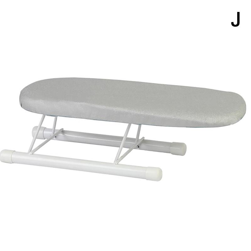 Folding Mini Ironing Board With Folding Legs Portable Household Clothes Ironing Rack Home Supplies Heat Resistant Ironing Cover
