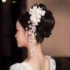 Свадебный головной убор феи роскошные заколки с цветами темпераментный свадебный головной убор аксессуары для волос