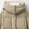 Broadcast Women's Plaid Quilted Mid-Length Down Jacket