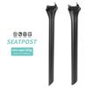 TOSEEK C70 No Logo Carbon Seatpost Light Weight 27.2/31.6mm Matte Black MTB Road Bike Seat Post Seat Tube Bicycle Parts