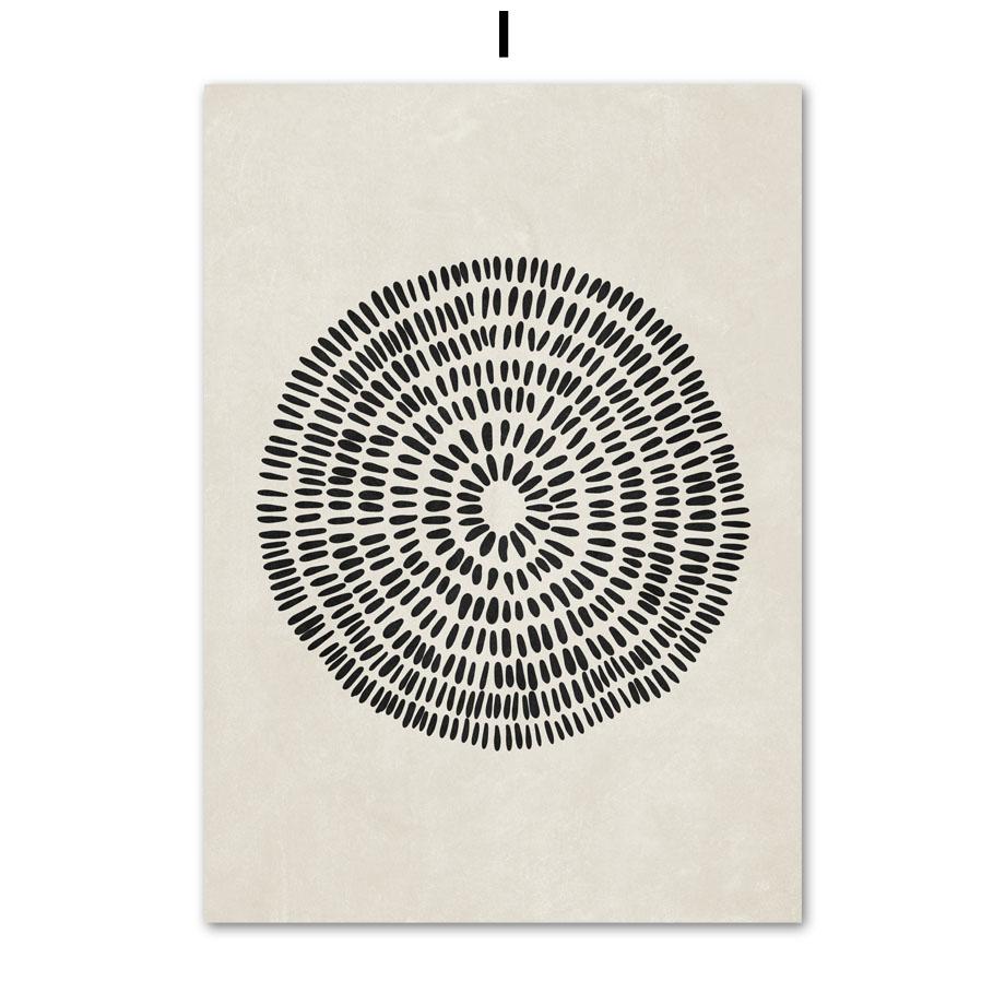 Абстрактные линии, растения, листья, геометрия, цветы, постеры и принты, холст, живопись, скандинавские настенные художественные картины для декора гостиной