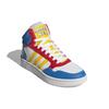 adidas Кроссовки Hoops 3.0 Mid 'White Blue' GX6108