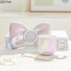 Bow Knot Coffee Cup Saucer Set Light Luxury Ceramic Mug Couple Afternoon Tea Coffee Cup Nordic Home Breakfast Milk Cup Gifts