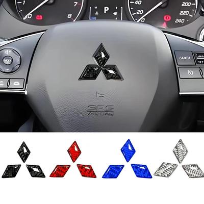 Эпоксидная наклейка на руль автомобиля Модифицированная наклейка для Lancer EX Outlander Pajero ASX Eclipse Cross Ralliart